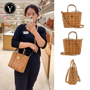 美国代购mcm女包toni visetos菜篮子托特包手提单肩斜跨小方包包