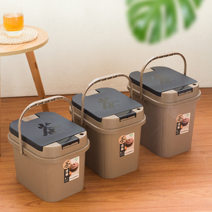 茶桶塑料茶渣桶一键开启排水桶客厅废水桶家用垃圾桶功夫茶具配件