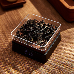 胡桃木茶称高精度电子量茶器茶叶专用克数称小型克称无量茶则配件