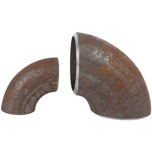 碳钢不锈钢制无缝焊接90度变径异径弯头dn50dn80dn100 dn200dn300