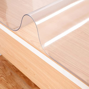 透明pvc软胶板 软塑料薄膜板 桌布餐桌垫 门帘挡风防水垫定制整卷