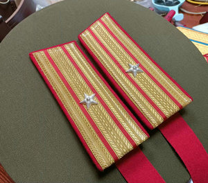 55校官风雨衣肩章