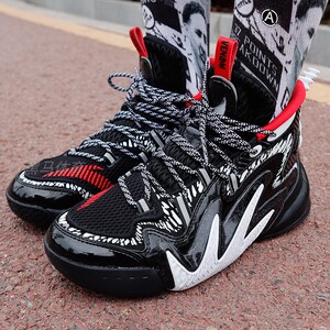 安踏官网要疯4狂潮2毒液联名2021夏季新款kt高帮篮球鞋112131630s