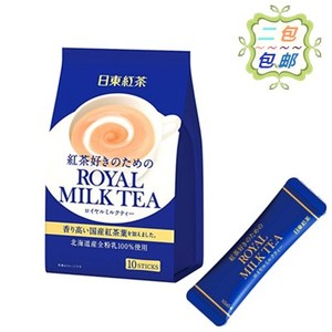 日本进口ROYAL MILK TEA日东红茶网红皇家奶茶速溶8本装 2包包邮