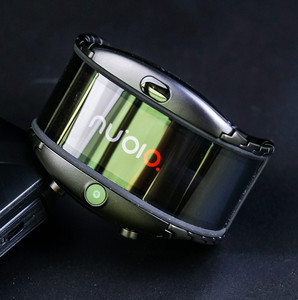 努比亚阿尔法α柔性屏智能手表esim运动心率通话nubia腕机