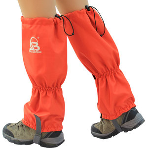 户外登山抓绒雪套 运动装备 防水透气设计 保温保暖加厚滑雪脚套