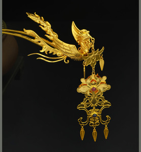 流苏步摇凤钗发簪