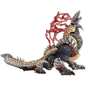海洋堂capcom怪物猎人狱狼龙雷狼龙亚种可动手办模型