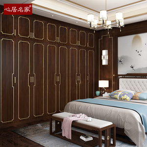 中式风格衣柜效果图图片