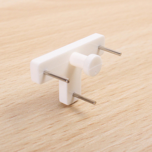 t形长针卡夹槽孔墙钉壁挂无缝钉隐形无痕钉钩环保免打孔白色钉子