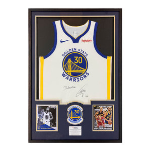 高端定制球衣装裱实木挂墙相框足球篮球NBA签名网球定做收藏展示