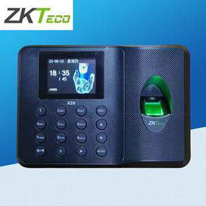 ZKTeco熵基科技X20指纹考勤机 免软件指纹考勤机 U盘下载报表