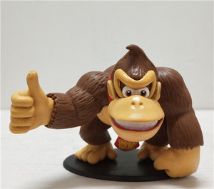 超级玛丽 马里奥兄弟 donkeykong 大猩猩 金刚 散装人偶手办模型