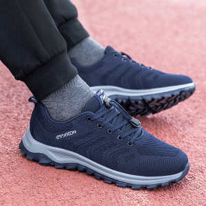 回力男鞋秋季防滑爸爸休闲鞋软底中老年健步鞋轻便中年男士运动鞋