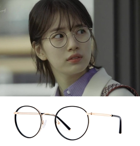 韩国代购carin正品 韩剧当你沉睡时 秀智同款金属框架圆形眼镜