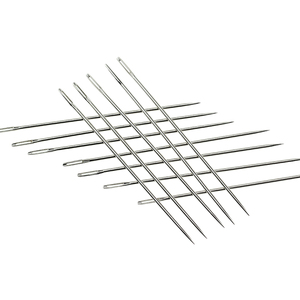 家用缝衣针被子针毛衣针十字绣针缝纫针手工金尾手缝针大号线针盒