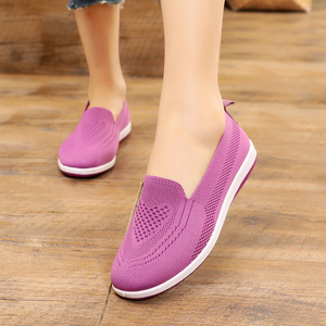 浅口布鞋女平底一脚蹬