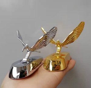 汽车前盖装饰立体车标机车头3d飞鹰立标老鹰金属车头标车型通用标