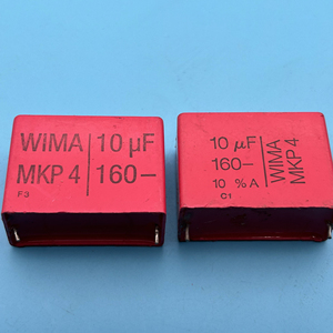 德国WIMA威马MKP4系列 10UF 160V音频发烧耦合无极薄膜电容拆机
