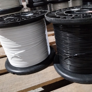 环保pe扎丝 pvc扎丝 自动扎线机机用扎带 单面扁形扎带 电线扎丝