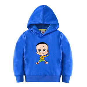 大头儿子衣服童装小头爸爸儿童男女小孩子白色卫衣学生4-5-6-7岁8