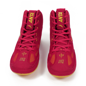 anta安踏摔跤比赛鞋正品国服有红旗国家队专用比赛专业运动训练鞋