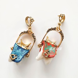 真羊骨头挂饰蒙古工艺品个性汽车钥匙扣创意小礼物嘎拉哈复古风爱