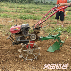 开沟犁左右翻转犁起垄犁双面犁微耕机手扶拖拉机配套耕地翻地犁头