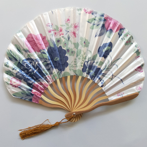 优雅女式贝壳扇日式和风蕾丝小折扇舞蹈龙刀扇清新女夏季绸布折扇