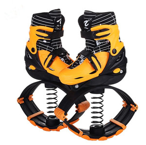 成人弹跳鞋儿童青少年旱冰鞋健身增高蹦蹦鞋两用多功能轮滑溜冰鞋