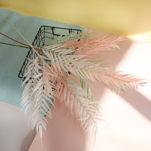 仿真植物叶ins风巴掌叶 棕树叶热带 婚庆散尾叶装饰叶子假花插花