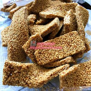 8090后怀旧零食糖果北京糖松芝麻糖酥芝麻片糕点特产小吃