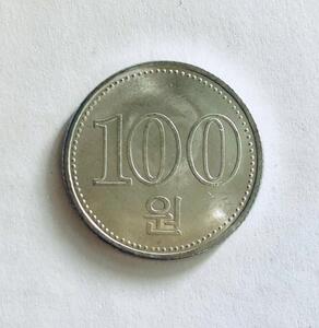 【亚洲】朝鲜100元硬币 外国钱币 2005年版