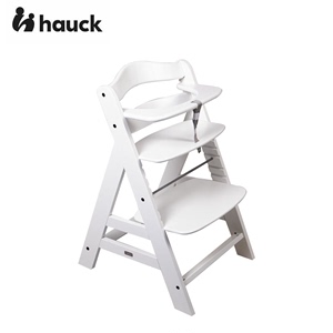 Hauck Alpha成长椅儿童婴幼儿餐座椅榉木多功能实木椅餐座可调节