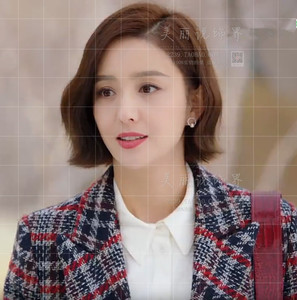 明天我们好好过何大叶同款耳环佟丽娅丫丫明星甜美圆圈珍珠耳钉韩