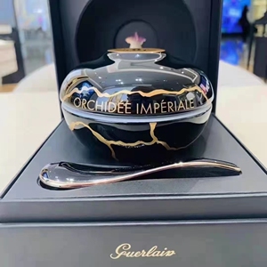 现货 guerlain娇兰御廷兰花黑兰面霜金缮黑金陶瓷限量版 金缮尽美