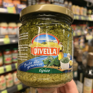 香港代购divella戴维娜pesto alla genovese意大利香草意粉酱190g