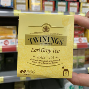 香港代购 英国进口Twinings川宁 伯爵红茶包盒装10包 下午茶饮品