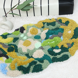 戳戳绣地毯材料手工