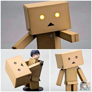 现货 海洋堂 山口式 转轮 四叶妹妹 纸箱人 阿楞 07年 初版