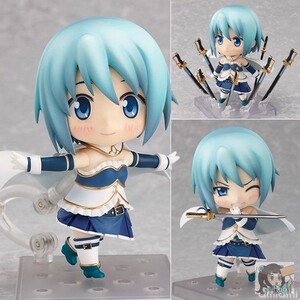 现货 gsc 粘土人 209 魔法少女小圆 美树沙耶加 蓝毛 手办
