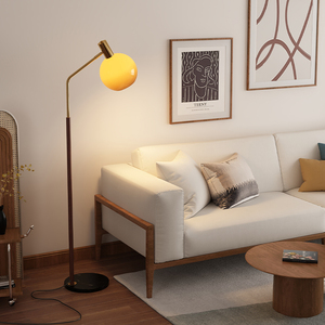 中古落地灯客厅沙发旁边2024新款卧室书写创意北欧简约装饰立式灯