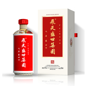 春节过年送礼白酒贵州飞天盛世大唐盛世酒53度十二年酱香型陈酿酒