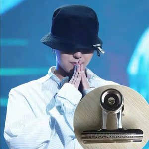 g-dragon权志龙bigbang同款字母金属夹子鸭舌棒球帽装饰扣子