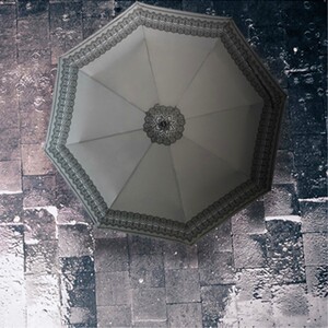 doppler奥地利原装进口雨伞女士优雅全自动三折伞折叠复古遮阳伞