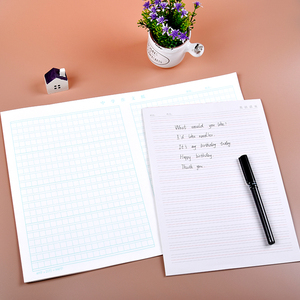 横版8k作文纸800格方格稿纸语文考试活页本16k英语纸