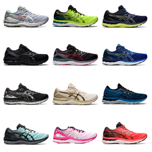 日本代购 asics亚瑟士gel-nimbus n23代限量款男跑鞋黑武士铂金版