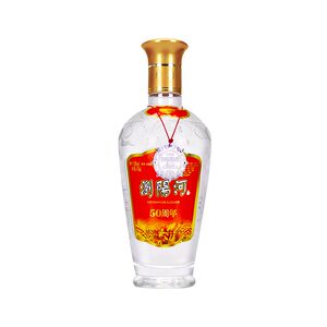 浏阳河酒 50度50周年酒 475ml单瓶裸瓶装浓香型国产白酒