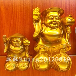 李居明吉祥物★大黑天招手财神★增旺二十年财运 密宗财神像摆件