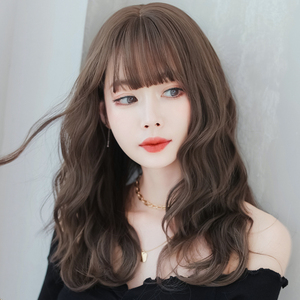 假发女长卷发蓬松修脸假发套